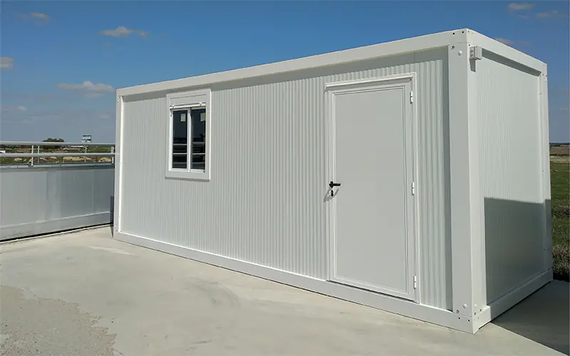 Bureaux modulaires sur chantier